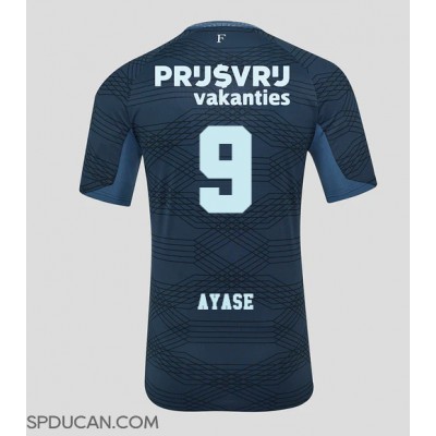Muški Nogometni Dres Feyenoord Ayase Ueda #9 Gostujuci 2025-26 Kratak Rukav Muški Nogometni Dres Feyenoord Ayase Ueda #9 Gostujuci 2025-26 Kratak Rukav